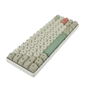 MA 125 85 Клавиш 9009 Keycap | Набор от клавиши с подсветка в Ретро стил | ANSI, ISO 61 64 68 и 84 96 104 Оформление | За механична клавиатура MX
